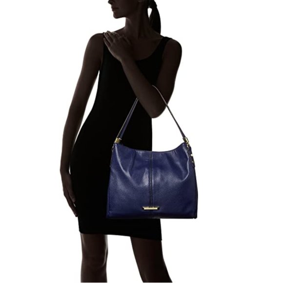 NEW Anne Klein Kickstart Double Leather Shoulder Tote Bag - Picture 7 of 7